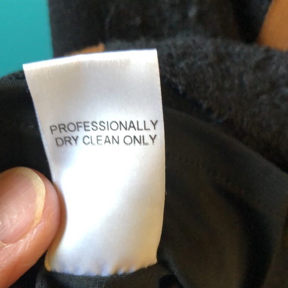 Vintage YOANA BARASCHI SLEEVELESS BLACK DRESS SIZE 8 - Picture 9 of 9